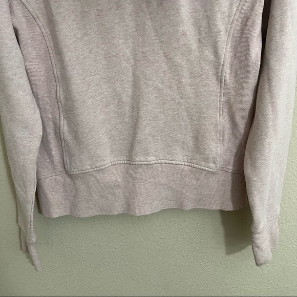 Lululemon Scuba Hoodie Light Cotton Fleece Full Zip Jacket Misty Pink 8 - Picture 13 of 14